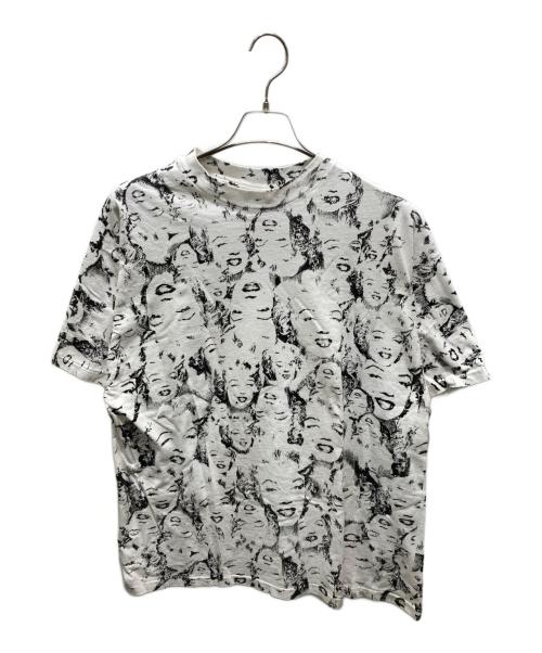 USED（ユーズド）USED (ユーズド) 半袖Tシャツ　シングルステッチ マリリンモンロー ホワイト サイズ:記載無しの為実寸参照の古着・服飾アイテム