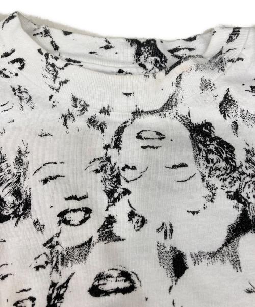 USED（ユーズド）USED (ユーズド) 半袖Tシャツ　シングルステッチ マリリンモンロー ホワイト サイズ:記載無しの為実寸参照の古着・服飾アイテム