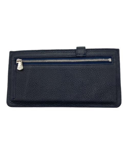 A.D.M.J.（エーディーエムジェイ）A.D.M.J. (エーディーエムジェイ) モーツァルト スリムウォレット　ACS06027 ネイビーの古着・服飾アイテム