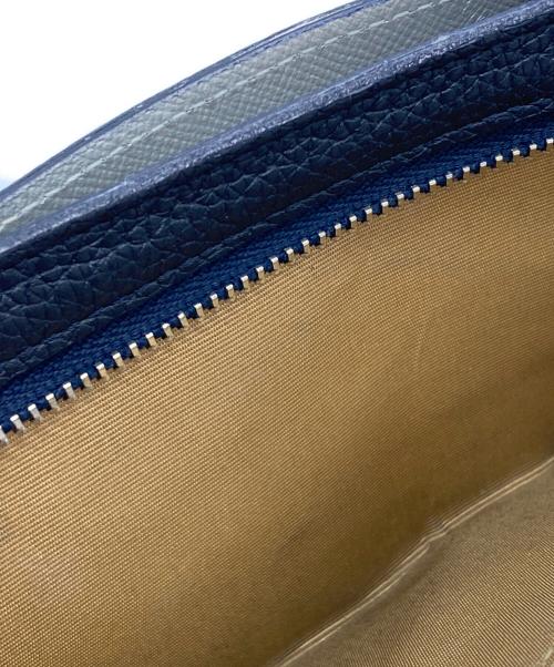 A.D.M.J.（エーディーエムジェイ）A.D.M.J. (エーディーエムジェイ) モーツァルト スリムウォレット　ACS06027 ネイビーの古着・服飾アイテム