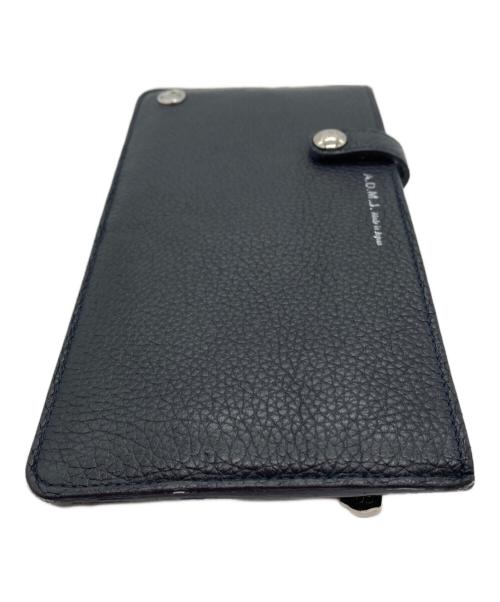 A.D.M.J.（エーディーエムジェイ）A.D.M.J. (エーディーエムジェイ) モーツァルト スリムウォレット　ACS06027 ネイビーの古着・服飾アイテム