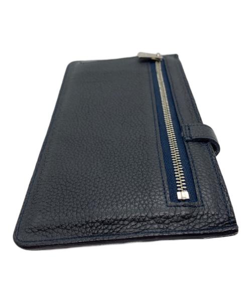 A.D.M.J.（エーディーエムジェイ）A.D.M.J. (エーディーエムジェイ) モーツァルト スリムウォレット　ACS06027 ネイビーの古着・服飾アイテム