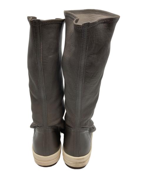 RICK OWENS（リックオウエンス）RICK OWENS (リックオウエンス) SOCK SNEAKES　RU16F6872 グレー サイズ:42の古着・服飾アイテム