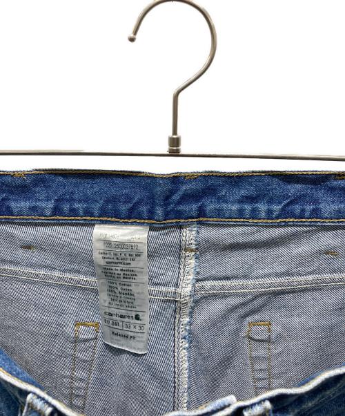 CarHartt（カーハート）CarHartt (カーハート) RELAXED-FIT TAPERED-LEG DENIM PANTS　B17 DST インディゴ サイズ:33の古着・服飾アイテム