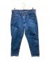 CarHartt（カーハート）の古着「RELAXED-FIT TAPERED-LEG DENIM PANTS　B17 DST」｜インディゴ