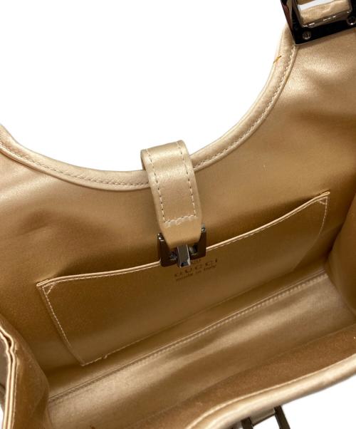 GUCCI（グッチ）GUCCI (グッチ) JACKIEハンドバッグ　005・1788　000926 アイボリーの古着・服飾アイテム