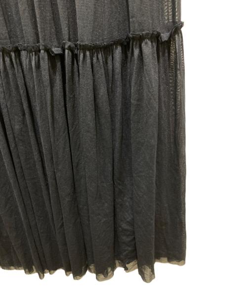 EPOCA（エポカ）EPOCA (エポカ) 長袖シアーワンピース ネイビー サイズ:40の古着・服飾アイテム