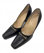 GUCCIグッチ）の古着「ヒールパンプス　101 4302」｜ブラック