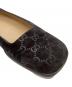 中古・古着 GUCCI (グッチ) GGスクエアトゥーパンプス ブラウン サイズ:23.5：13000円
