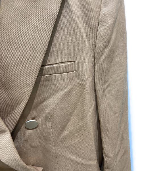 Pinky & Dianne（ピンキーアンドダイアン）Pinky & Dianne (ピンキーアンドダイアン) ダブルブレストメタルボタンジャケット ブラウン サイズ:38の古着・服飾アイテム