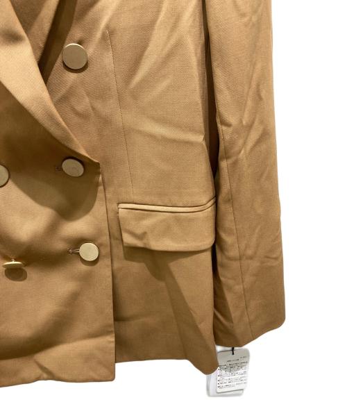 Pinky & Dianne（ピンキーアンドダイアン）Pinky & Dianne (ピンキーアンドダイアン) ダブルブレストメタルボタンジャケット ブラウン サイズ:38の古着・服飾アイテム