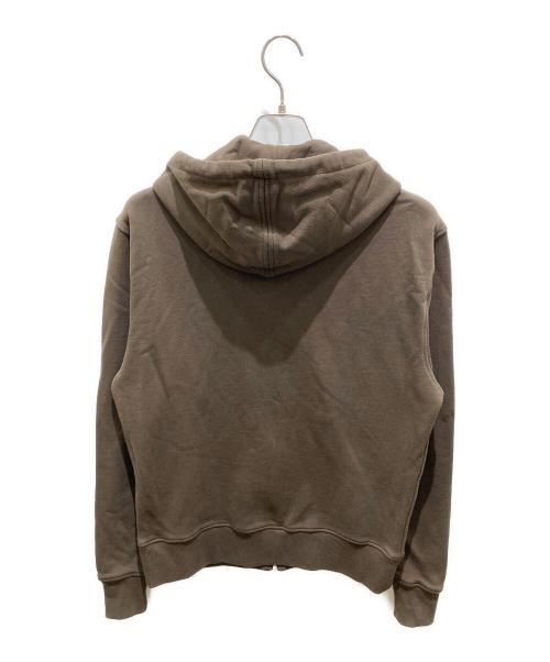 AMI Alexandre Mattiussi（アミアレクサンドルマテュッシ）AMI Alexandre Mattiussi (アミアレクサンドルマテュッシ) Zipped De Coeur Hoodie ブラウン サイズ:Sの古着・服飾アイテム