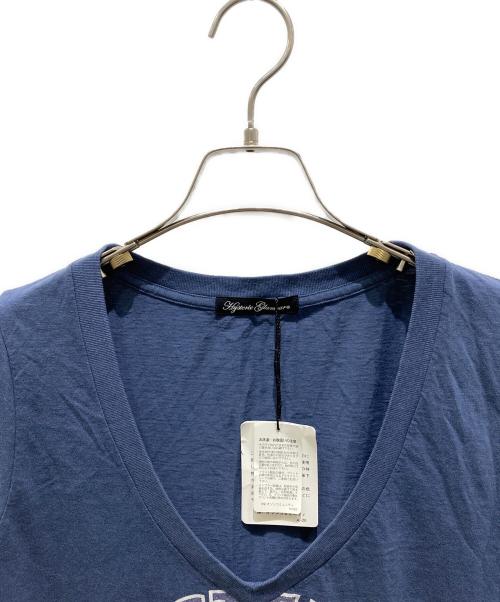 Hysteric Glamour（ヒステリックグラマー）Hysteric Glamour (ヒステリックグラマー) Vネックカットソー　0121CT03 ネイビー サイズ:FREE 未使用品の古着・服飾アイテム