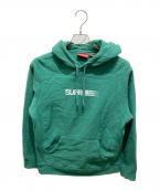 SUPREMEシュプリーム）の古着「Motion Logo Hooded Sweatshirt」｜ブラック