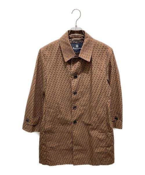 Aquascutum（アクアスキュータム）Aquascutum (アクアスキュータム) PECKHAM バルマカーンコート ブラウン サイズ:38の古着・服飾アイテム