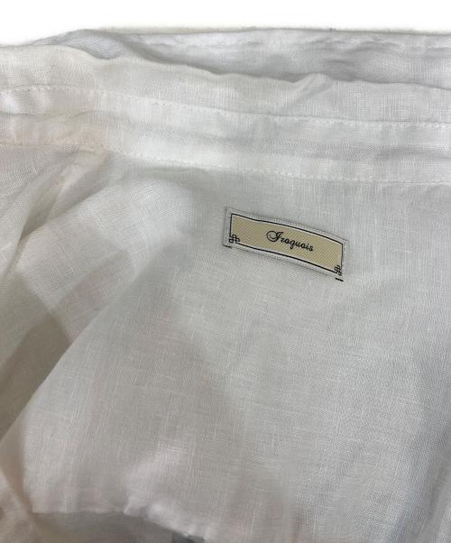 IROQUOIS（イロコイ）IROQUOIS (イロコイ) リネンシャツ ホワイト サイズ:1の古着・服飾アイテム