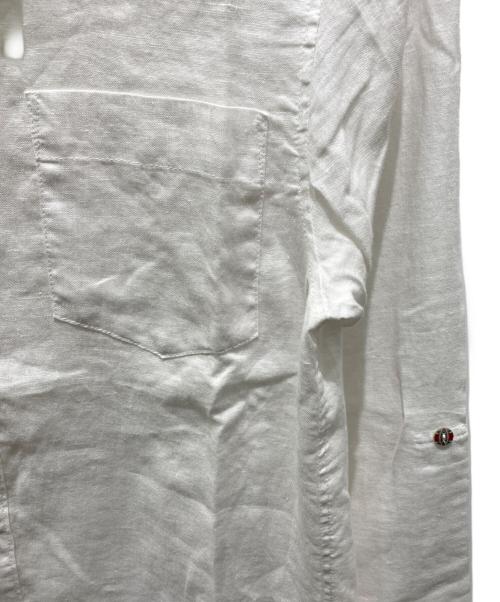 IROQUOIS（イロコイ）IROQUOIS (イロコイ) リネンシャツ ホワイト サイズ:1の古着・服飾アイテム