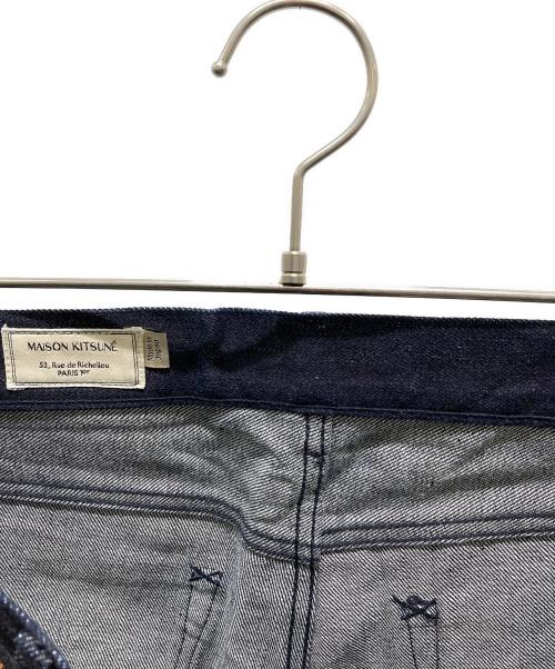 maison kitsune（メゾンキツネ）maison kitsune (メゾンキツネ) デニムパンツ インディゴ サイズ:29の古着・服飾アイテム