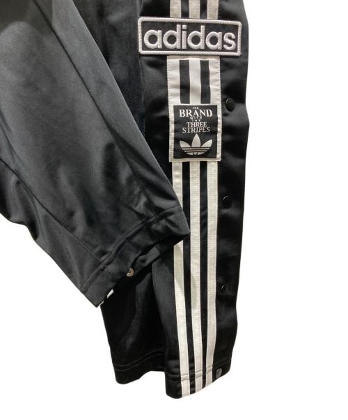 adidas（アディダス）adidas (アディダス) サイドスナップトラックパンツ　NH6098 ブラック サイズ:2XLの古着・服飾アイテム