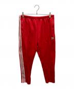 adidasアディダス）の古着「アディカラー クラシックス ベッケンバウアー トラックパンツ」｜レッド×ホワイト