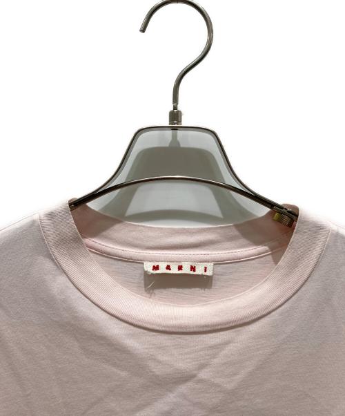 MARNI（マルニ）MARNI (マルニ) プリントTシャツ　THJET49EPGUSCR97 ピンク サイズ:38の古着・服飾アイテム