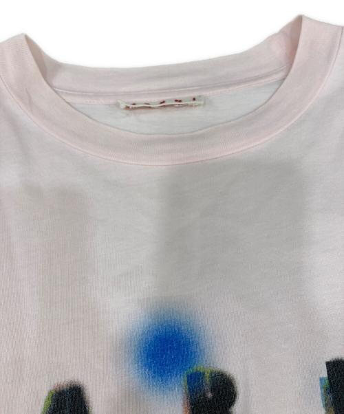 MARNI（マルニ）MARNI (マルニ) プリントTシャツ　THJET49EPGUSCR97 ピンク サイズ:38の古着・服飾アイテム
