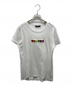 DIESELディーゼル）の古着「プリントカットソー」｜ホワイト