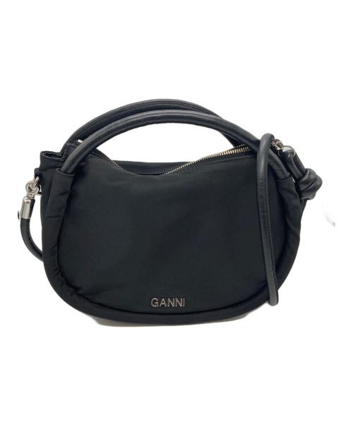 GANNI（ガニー）Ganni (ガニー) 2WAYショルダ－バッグ ブラックの古着・服飾アイテム