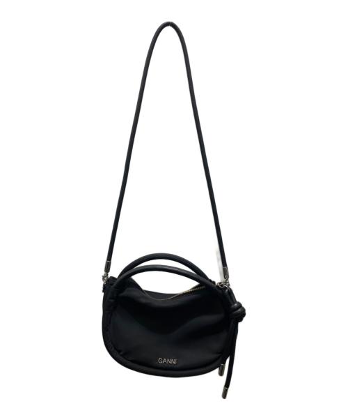 GANNI（ガニー）Ganni (ガニー) 2WAYショルダ－バッグ ブラックの古着・服飾アイテム