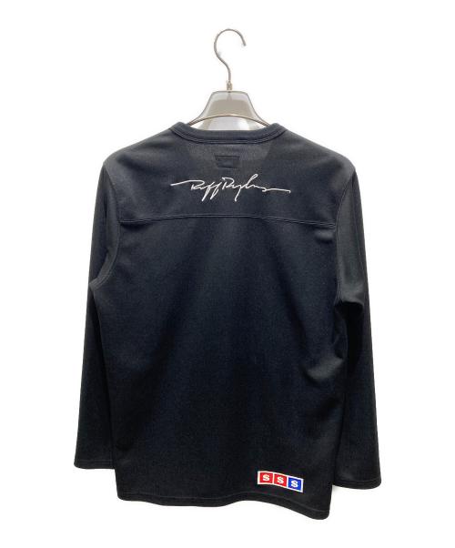 SUPREME（シュプリーム）SUPREME (シュプリーム) Ruff ryders (ラフ・ライダーズ) hockey jersey　 14AW ブラック サイズ:Mの古着・服飾アイテム