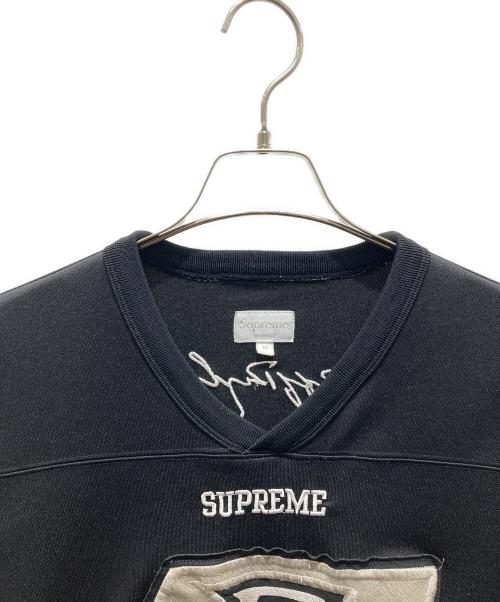 SUPREME（シュプリーム）SUPREME (シュプリーム) Ruff ryders (ラフ・ライダーズ) hockey jersey　 14AW ブラック サイズ:Mの古着・服飾アイテム