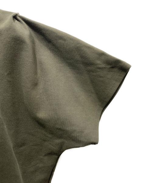 Ameri（アメリ）Ameri (アメリ) SHOULDER TUCK TEE　0291351480 グリーン サイズ:記載無しの為実寸参照の古着・服飾アイテム