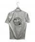 abc design (abc デザイン) 半袖Tシャツ グレー サイズ:m：4000円