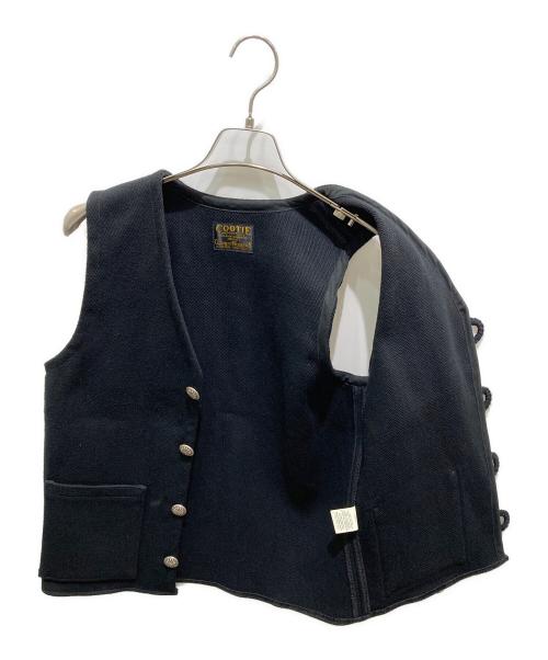 COOTIE PRODUCTIONS（クーティープロダクツ）COOTIE PRODUCTIONS (クーティープロダクツ) ベスト ブラック サイズ:Mの古着・服飾アイテム