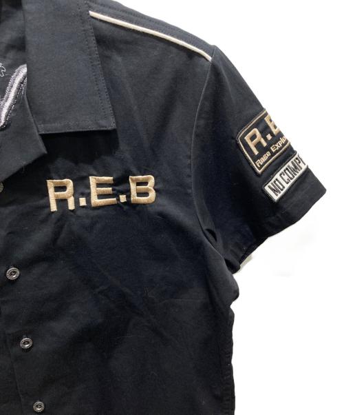 VANSON（バンソン）VANSON (バンソン) 半袖シャツ ブラック サイズ:Mの古着・服飾アイテム