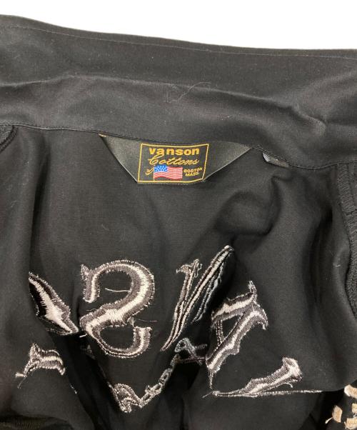 VANSON（バンソン）VANSON (バンソン) 半袖シャツ ブラック サイズ:Mの古着・服飾アイテム