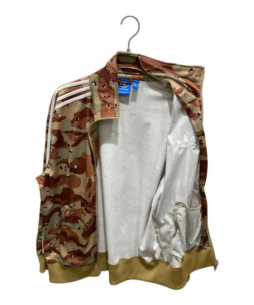 adidas（アディダス）adidas (アディダス) FIREBIRD CAMO Track Top ブラウン サイズ:XLの古着・服飾アイテム