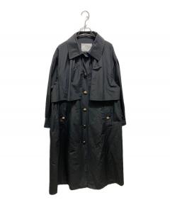 中古・古着通販】PRADA (プラダ) ナイロンジップロングコート ブラック