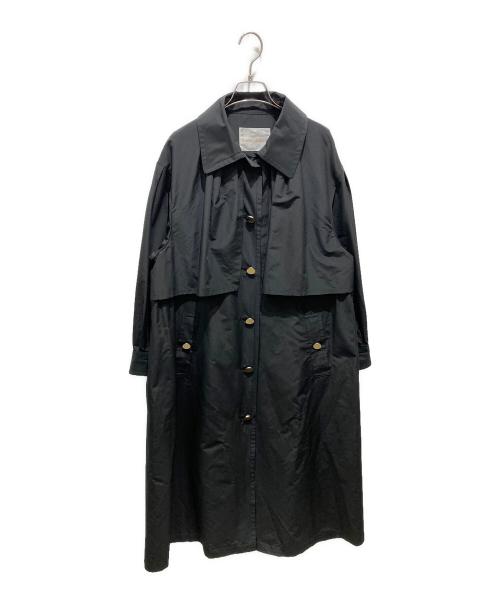 GRACE CLASS（グレースクラス）GRACE CLASS (グレースクラス) タッサードレスコート　02251 69028-00 ブラック サイズ:36の古着・服飾アイテム