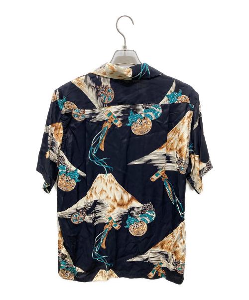 KONA BAY HAWAII（コナベイハワイ）KONA BAY HAWAII (コナベイハワイ) 総柄シャツ ネイビー サイズ:Sの古着・服飾アイテム