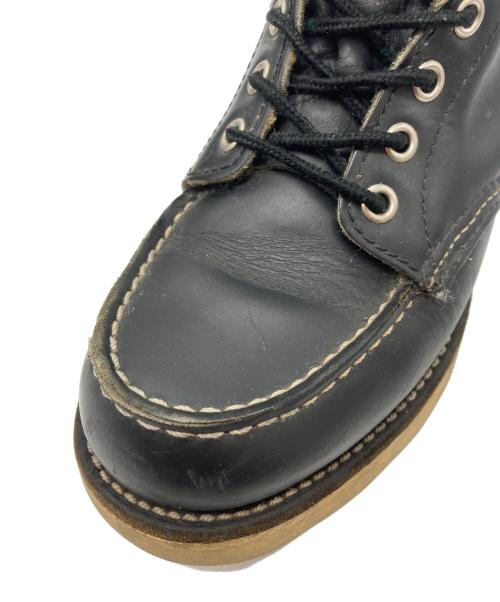 RED WING（レッドウィング）RED WING (レッドウィング) Irish Setter 6 MOC TOE　9R22252 ブラック サイズ:4Eの古着・服飾アイテム
