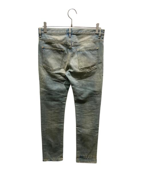 Maison Margiela（メゾンマルジェラ）Maison Margiela (メゾンマルジェラ) ダメージ加工ストレートデニムパンツ　S50LA0084 S30533 インディゴ サイズ:29の古着・服飾アイテム