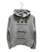 F.C.R.B.エフシーレアルブリストル）の古着「プルオーバーパーカー」｜グレー
