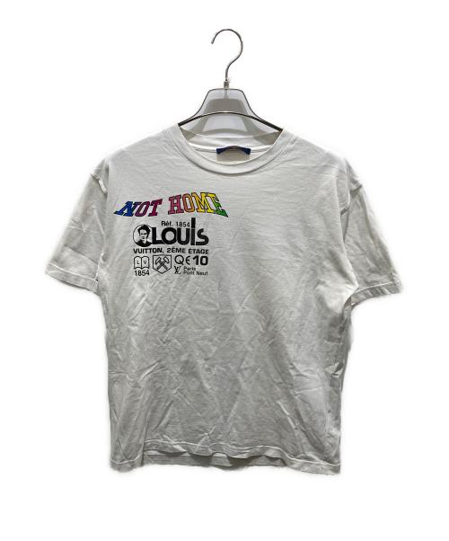 LOUIS VUITTON（ルイ ヴィトン）LOUIS VUITTON (ルイ ヴィトン) Kansas Wind Print Tee　RM191 LVO HGY96W ホワイト サイズ:Mの古着・服飾アイテム