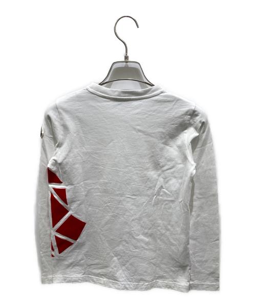 MONCLER（モンクレール）MONCLER (モンクレール) MAGLIA T-SHIRT　G29548D72420 ホワイト サイズ:10Aの古着・服飾アイテム
