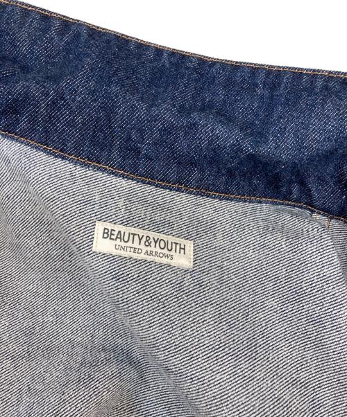 BEAUTY&YOUTH（ビューティーアンドユース）BEAUTY&YOUTH (ビューティーアンドユース) ハイツイストデニムブルゾン 1225-604-9993 インディゴ サイズ:Sの古着・服飾アイテム