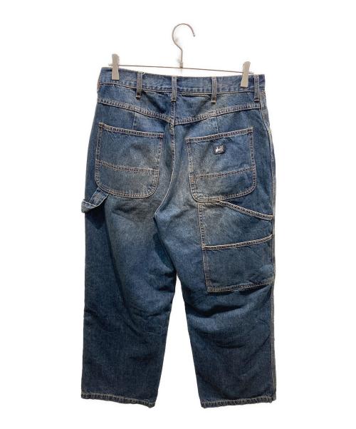 NULL TOKYO（ヌル トウキョウ）NULL TOKYO (ヌル トウキョウ) Denim Painter Pants　NULL-100BM BEAMS 別注 インディゴ サイズ:Sの古着・服飾アイテム