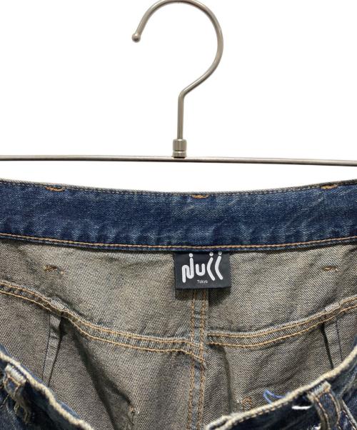 NULL TOKYO（ヌル トウキョウ）NULL TOKYO (ヌル トウキョウ) Denim Painter Pants　NULL-100BM BEAMS 別注 インディゴ サイズ:Sの古着・服飾アイテム