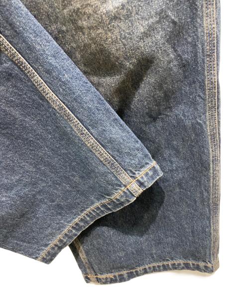 NULL TOKYO（ヌル トウキョウ）NULL TOKYO (ヌル トウキョウ) Denim Painter Pants　NULL-100BM BEAMS 別注 インディゴ サイズ:Sの古着・服飾アイテム