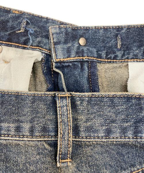 NULL TOKYO（ヌル トウキョウ）NULL TOKYO (ヌル トウキョウ) Denim Painter Pants　NULL-100BM BEAMS 別注 インディゴ サイズ:Sの古着・服飾アイテム